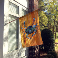 Crab  Flag Canvas House Size