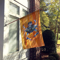 Crab  Flag Canvas House Size