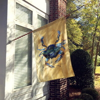 Crab  Flag Canvas House Size