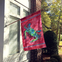 Crab  Flag Canvas House Size