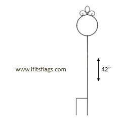 Custom Decor Stake 8496