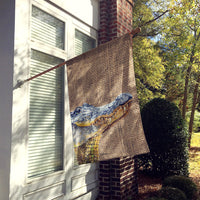 Alligator  Flag Canvas House Size