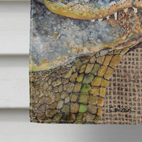 Alligator  Flag Canvas House Size