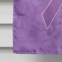 Lavender Ribbon for All Cancer Awareness Flag Canvas House Size AN1200CHF