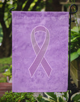 Lavender Ribbon for All Cancer Awareness Flag Garden Size AN1200GF
