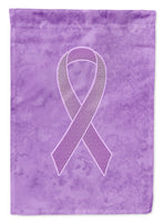 Lavender Ribbon for All Cancer Awareness Flag Garden Size AN1200GF