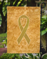 Gold Ribbon for Childhood Cancers Awareness Flag Garden Size AN1209GF