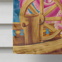 Captain Octopus Flag Canvas House Size APH0472CHF