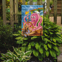 Captain Octopus Flag Garden Size