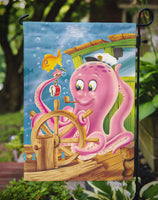 Captain Octopus Flag Garden Size