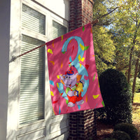 Happy 3rd Birthday Age 3  Flag Canvas House Size APH2160CHF