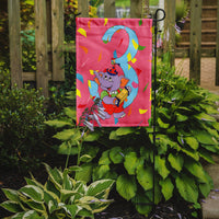 Happy 3rd Birthday Age 3 Flag Garden Size