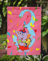 Happy 3rd Birthday Age 3 Flag Garden Size
