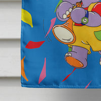 Happy 1st Birthday Age 1 Flag Canvas House Size