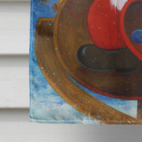 Christmas Santa Claus Good Night Flag Canvas House Size APH5775CHF