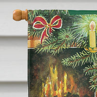 Christmas Puppy Flag Canvas House Size APH7552CHF