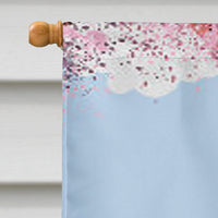 Bull under the Tree Flag Canvas House Size