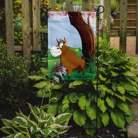 Bull under the Tree Flag Garden Size APH7628GF