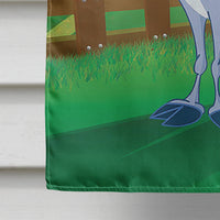 Billy the Goat Flag Canvas House Size APH7634CHF