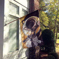 Coffee I by Roy Avis Flag Canvas House Size ARA0086CHF