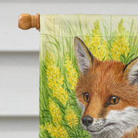 Springtime Fox Flag Canvas House Size ASA2160CHF