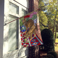 Abyssinian Kitten Flag Canvas House Size ASA2164CHF