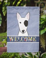 Bull Terrier Welcome Flag Garden Size BB1395GF