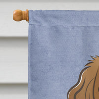 Cavalier Spaniel Welcome Flag Canvas House Size BB1410CHF