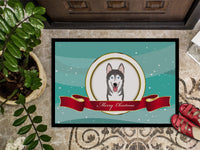 Alaskan Malamute Merry Christmas Indoor or Outdoor Mat 24x36 BB1528JMAT