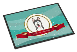 Alaskan Malamute Merry Christmas Indoor or Outdoor Mat 24x36 BB1528JMAT
