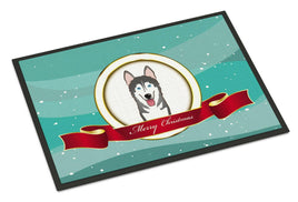 Alaskan Malamute Merry Christmas Indoor or Outdoor Mat 18x27 BB1528MAT
