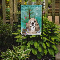 Christmas Tree and Cocker Spaniel Flag Garden Size BB1588GF