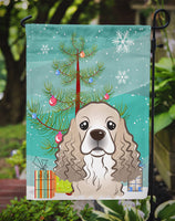 Christmas Tree and Cocker Spaniel Flag Garden Size BB1588GF