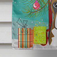 Christmas Tree and Boxer Flag Canvas House Size BB1595CHF