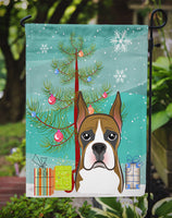 Christmas Tree and Boxer Flag Garden Size BB1595GF