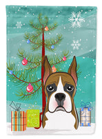 Christmas Tree and Boxer Flag Garden Size BB1595GF
