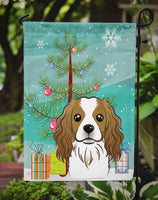 Christmas Tree and Cavalier Spaniel Flag Garden Size BB1596GF