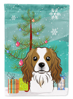 Christmas Tree and Cavalier Spaniel Flag Garden Size BB1596GF