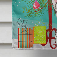 Christmas Tree and Westie Flag Canvas House Size BB1598CHF