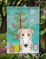 Christmas Tree and Borzoi Flag Garden Size BB1600GF