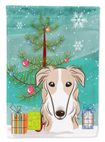 Christmas Tree and Borzoi Flag Garden Size BB1600GF