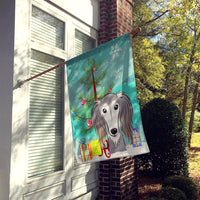 Christmas Tree and Saluki Flag Canvas House Size BB1601CHF