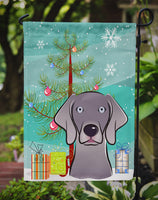 Christmas Tree and Weimaraner Flag Garden Size BB1603GF