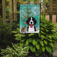 Christmas Tree and Bernese Mountain Dog Flag Garden Size BB1609GF