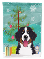 Christmas Tree and Bernese Mountain Dog Flag Garden Size BB1609GF