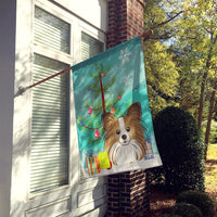 Christmas Tree and Papillon Flag Canvas House Size BB1620CHF