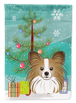 Christmas Tree and Papillon Flag Garden Size BB1620GF