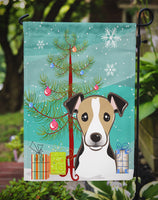 Christmas Tree and Jack Russell Terrier Flag Garden Size BB1633GF