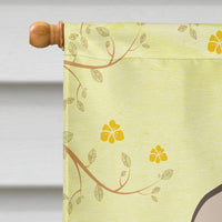 Cocker Spaniel Easter Egg Hunt Flag Canvas House Size BB1898CHF