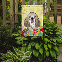 Cocker Spaniel Easter Egg Hunt Flag Garden Size BB1898GF